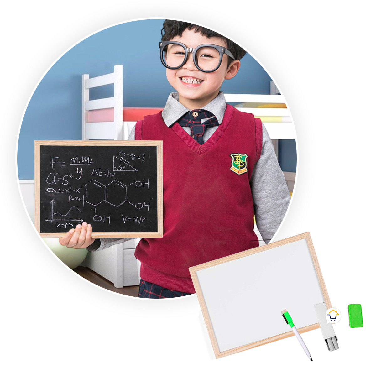 Miniatura 6 de Tablero Doble Cara Didactico GM1903